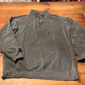 Men’s medium weight 3/4 zip sweatshirt